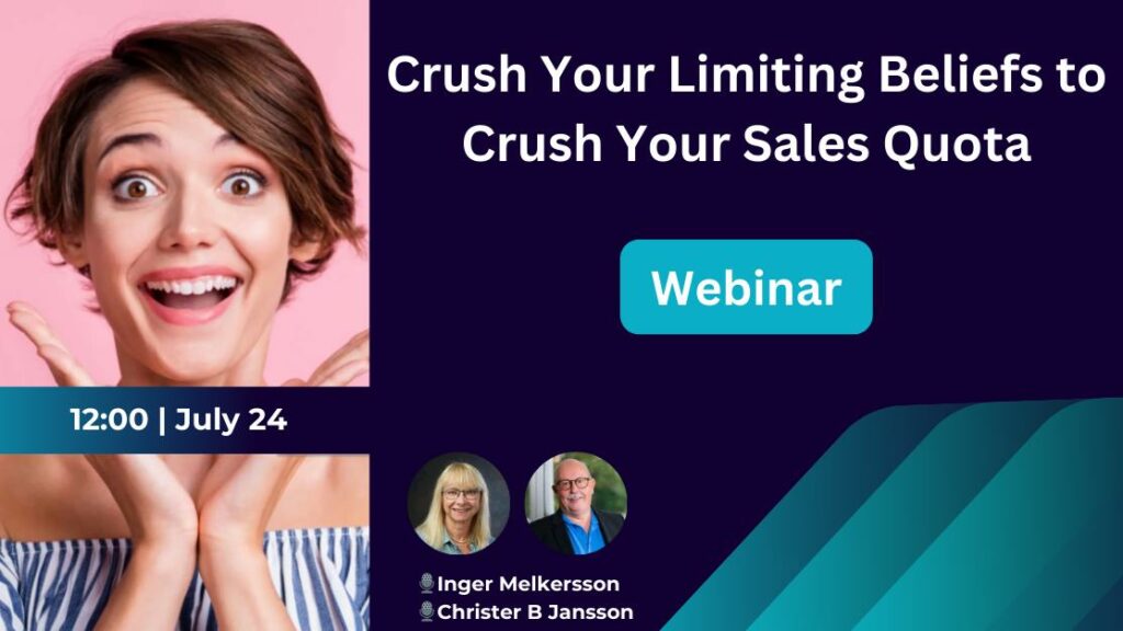 Crush Your Limiting Beliefs to Crush Your Sales Quota